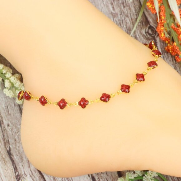 Dainty Anklet for Women – Elegant Everyday Jewelry & Perfect Gift | MLCRC1322 - Picture 8 of 10